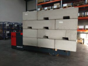 zijladers seitenstapler sideloader Votex Bison